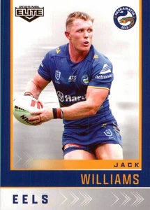 2025 Parramatta Eels NRL TLA Elite Card - Jack Williams - Picture 1 of 3