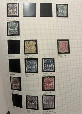 Samoa Mint + Used Collection Of 19th C Classic Issues - Fine Condition -Cat £345 - Image 1 of 4