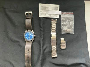 Raven Venture Watch blue 42mm ETA Movement - Picture 1 of 8