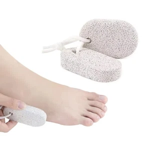 Massage Brush Foot Scrub Stone Pumice Stone Foot Brush - Picture 1 of 9