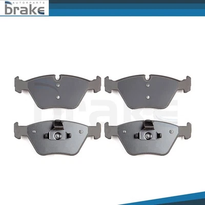 4PCS Front Ceramic Brake Pads For BMW 2001 2002 2003 2004 2005 330i 330Xi 330Ci - Image 1 of 4