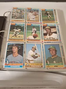 1976 Topps Baseball Complete Set 1-660 EX-NM Eckersley RC Ryan Aaron & More! - Picture 1 of 19