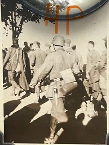 German ww2 Photo Gefangene Polen vor Poledno Poland Bukowiec Photo album Świecie - Picture 1 of 2