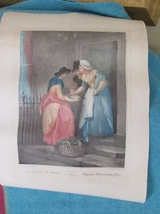 ViTG Print / Paper 1970? Wheatley's Cries of London Series Plate 5 New Mackerel - Picture 1 of 9