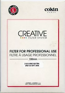 Cokin Soft-Edge Graduated Neutral Density Filter ND8 (3-Stop) for Size L (Z-Pro) - Picture 1 of 4