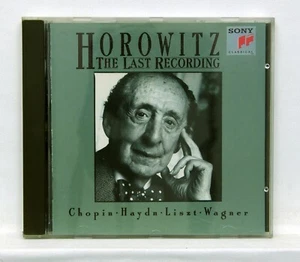 VLADIMIR HOROWITZ the last recordings CHOPIN HAYDN LISZT WAGNER - SONY CD NM - Imagen 1 de 2