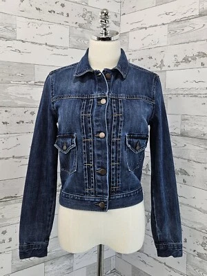 Chaqueta vaquera Gap 1969 Xsmall Yosemite bolsillo caída 100 % algodón Foto 1 de 4