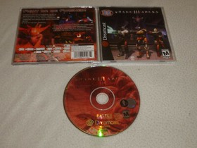 SEGA DREAMCAST VIDEO GAME QUAKE III ARENA W CASE & MANUAL  COMPLETE