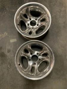 American Racing Ventura Polished 3-Spoke 16in 8-5x114 Wheels/Rims Only - Picture 1 of 6
