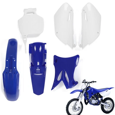 For Yamaha YZ85 2002-2014 Complete Plastics Kit Side Cover Fender Body Fairing - Изображение 1 из 4