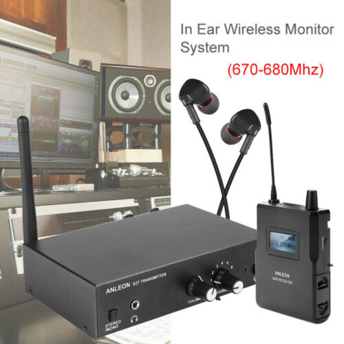 ANLEON S2 Wireless Smart In-Ear Monitor System Transmitter With Receiver Stage