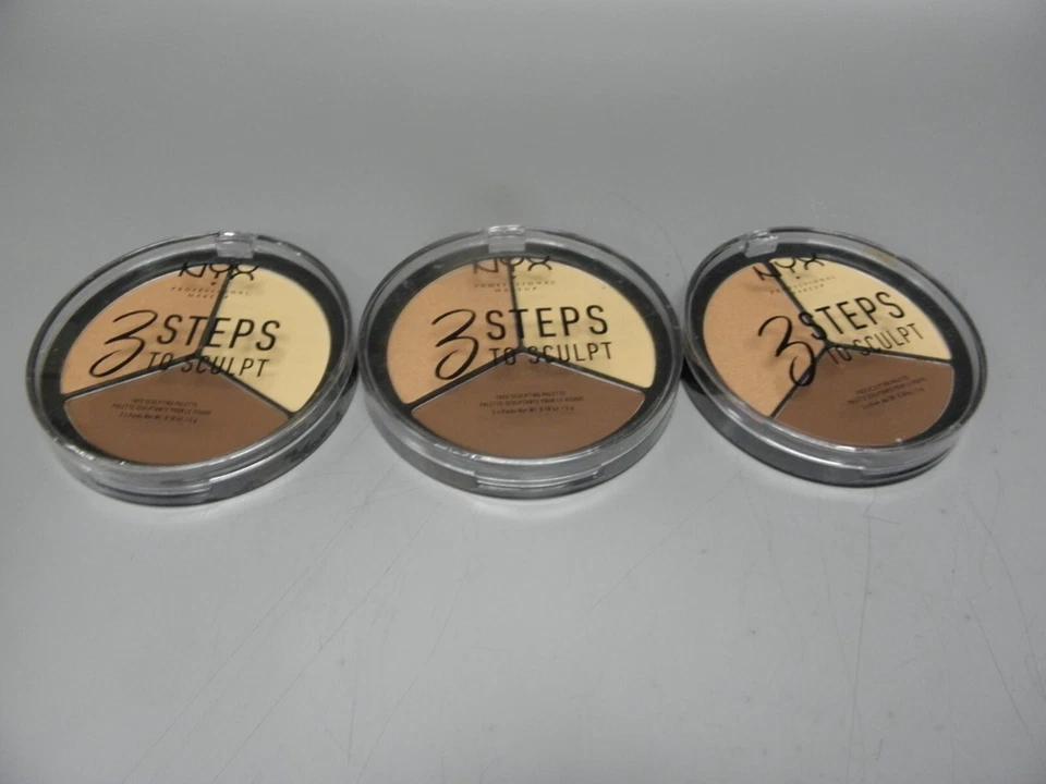 NYX 3 Steps to Sculpt Face Sculpting Palette
