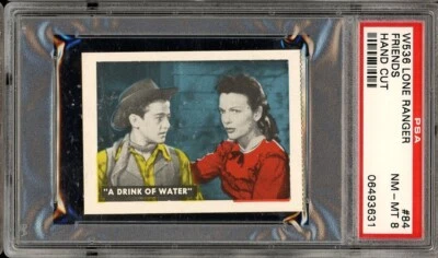 1950-60 W536-2 Lone Ranger Perforated #84 Friends PSA 8 - Image 1 of 2