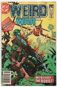 WEIRD WAR TALES #101. KEY 1ST G.I. ROBOT. KANIGHER / CASARIS. NEWSSTAND DC 1981. - Picture 1 of 2