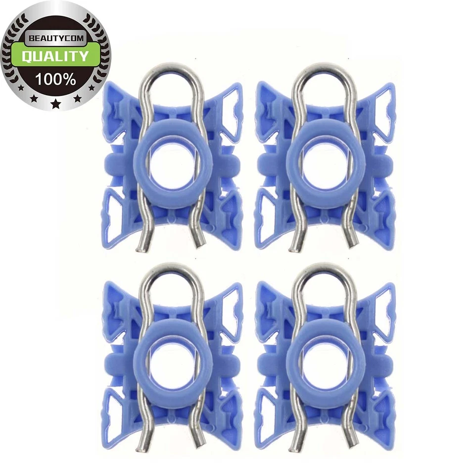 4 Window Regulator Sliding Pivot Clip Front for Volvo XC90 S60 S80 V70 V90 XC70 Foto 1 de 4