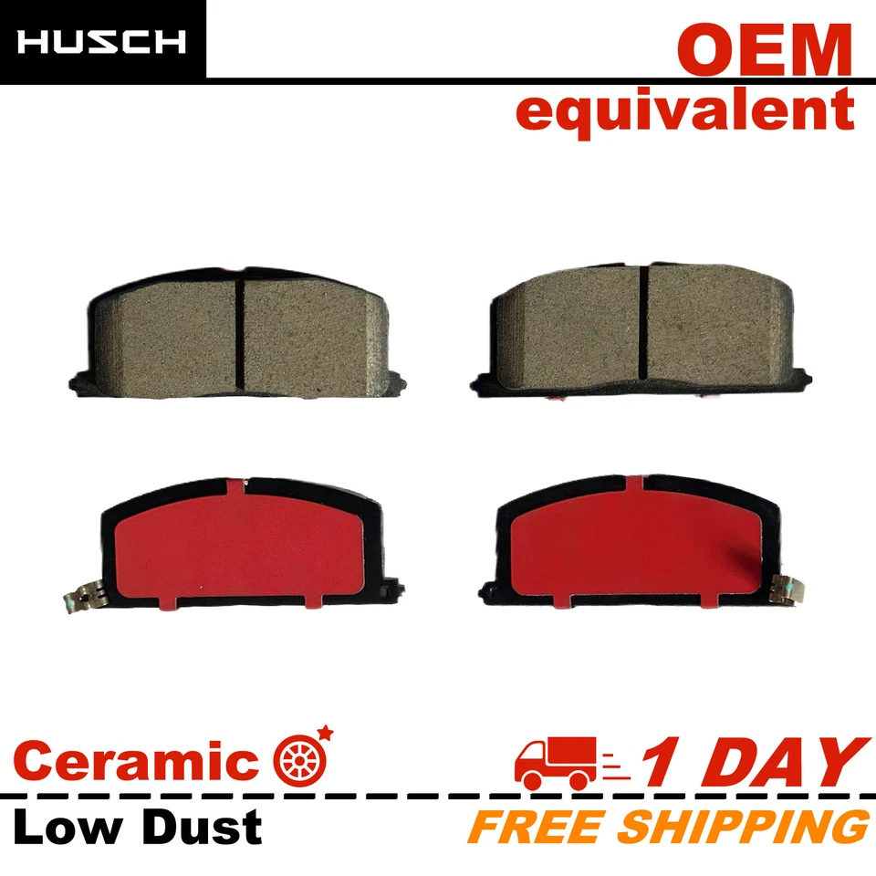 4pcs Front Ceramic Brake Pads for Toyota Celica 1986-1988/1990-1991 Camry - Image 1 of 1