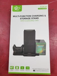 KJH Vertical Cooling and Multi Function Charging Stand for Xbox Sx/ss New - Picture 1 of 8