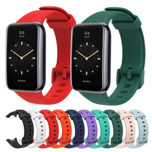 Smart Watch Sport Strap Replacement Silicone Wristband For Xiaomi Mi Band 7 Pro - Picture 1 of 33