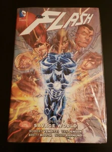 FLASH (2011) Vol 7 Savage World copertina rigida $22,99 MSRP sigillato nuovo - Foto 1 di 2
