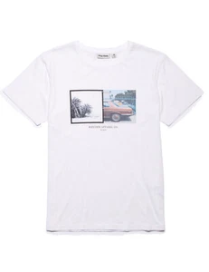 Rhythm Contax Short Sleeve T-Shirt in White - Picture 1 of 1