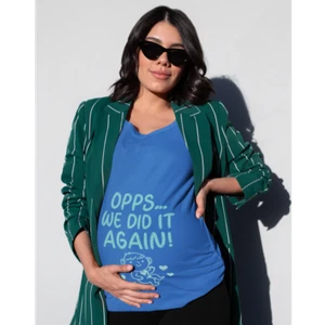 Camiseta de maternidad para mujer Opps We Did It Again - Imagen 1 de 7
