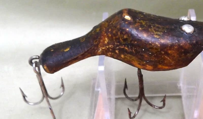 Pata de pata escasa "Rana cuaquera", 3", TE, 50% restos de piel de rana original, C. 1935 Foto 1 de 4