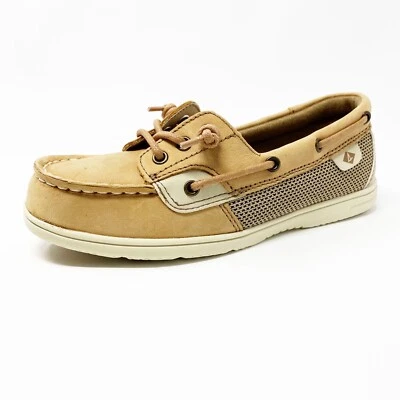 Sperry Top-Sider Mocasines Niños 2M Marrón Gamuza ShoreSider 3 Ojos Barco Zapatos Informales Foto 1 de 4