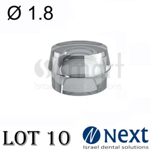 Lot X 10 Ball Attachment Silicone cap 1.8 mm Rhein83 Europe made micro - Picture 1 of 2
