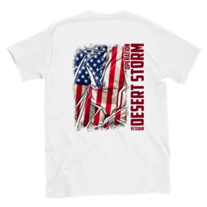 Operation Desert Storm Veteran T-shirt - Picture 1 of 9