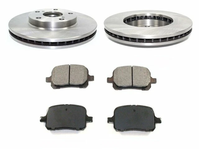 Kit de pastillas de freno y rotor delanteras DuraGo para Toyota Avalon 1998-2004 83XPXQ Foto 1 de 1