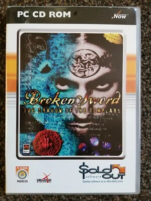 Broken Sword -The Shadow Of The Templars 2x CD Rom Set PC Windows 95/98 $old Out - Image 1 of 3
