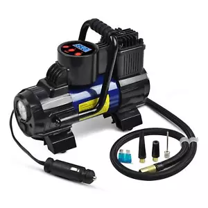 Gonfiatore pneumatici resistente 12 V portatile 150 PSI pneumatico auto pompa compressore d'aria - Foto 1 di 6