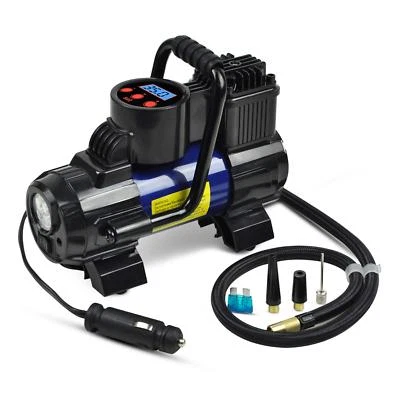 Tire Inflator Heavy Duty 12V Portable 150PSI Car Tyre Auto Pump Air Compressor - Image 1 of 4