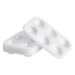Rectangular Paint Trays Kids Art Paint Pallet Plastic Paint Tray - Picture 1 of 9