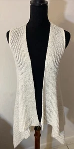 Lilly Pulitzer Cardigan Women’s Sz XS Kingston Open Front Ivory Sweater - Picture 1 of 18