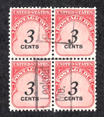 US STAMPS SC#  J91  LOOKOUT POINT MO. HANDSTAMP POSTAGE DUE 1959 VF  H1894 - Image 1 of 2