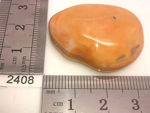 Agate Bahia 13g pierre roulee mineraux lithotherapie reiki collection déco - Picture 1 of 2