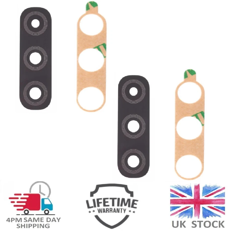 Lente de cámara eléctrica de repuesto de vidrio para Motorola Moto E7i lente de vidrio trasera  Foto 1 de 4