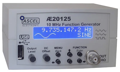ASCEL ELECTRONIC AE20125 10 MHz Sweep DDS Function Signal Generator Kit with USB and Modulation