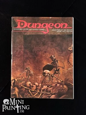 DUNGEON Adventures for TSR - Vol X - No. 3 - Ausgabe 57 - 1995 D&D English - Bild 1 von 3