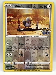 Pokémon TCG Pidove Pokemon GO 061/078 Regular Common Card NM 2022 - Picture 1 of 2