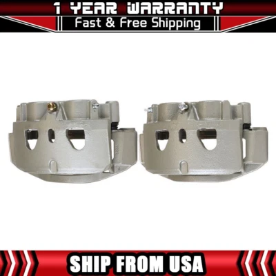 Conjunto de pinças de freio dianteiras x2 para 2011-2018 Chevrolet Silverado 2500 HD - Imagem 1 de 4