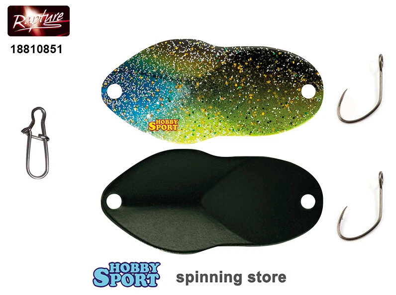 RAPTURE TRABUCCO LOOPY SPOON 3,5 GR BLU GREEN BROWN GLITTER AREA TROTA RAPTURE - 18810851