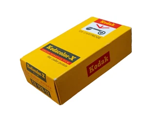 film 126 cartdige Kodacolor-X Color film CX126-12 Kodak sealed box expired 1969 - Photo 1/7