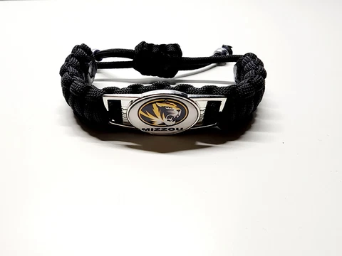 Missouri Tigers Adjustable Charm Bracelet Fan Apparel & Souvenir College NCAA Cover