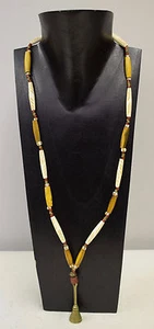 Collar Vintage Naga Latón Campana Colgante Cristal Latón Collar - Imagen 1 de 1