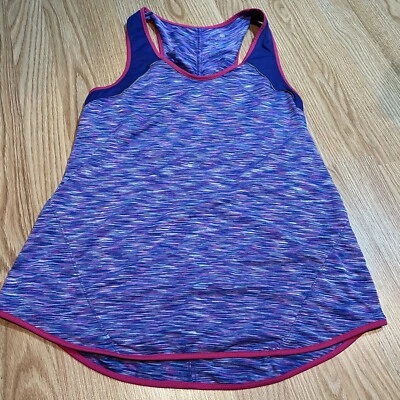 Tangerine Tank Womens Medium Athletic Racerback Top Active Purple - Imagem 1 de 4