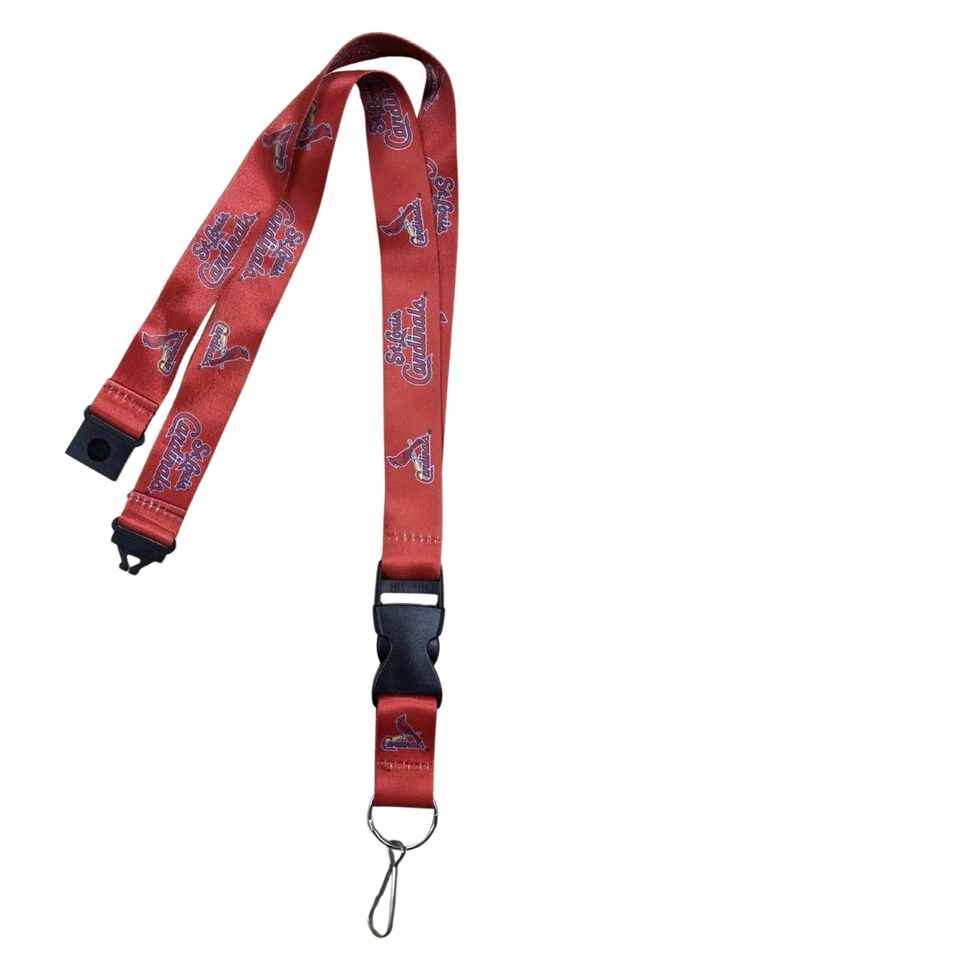 MLB Lanyard with Detachable Bottom Clip (St Louis Cardinals) - Image 1 of 1