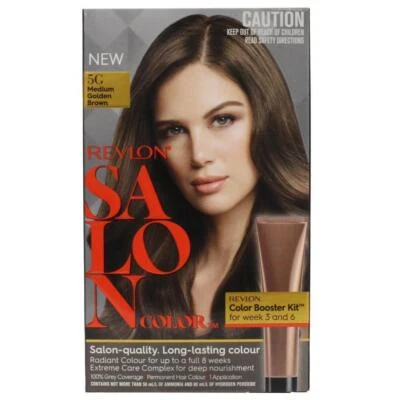 REVLON SALON HAIR COLOR 5G MEDIUM GOLDEN BROWN - image 1 of 3