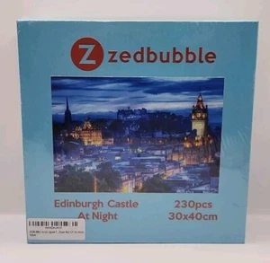 Zedbubble Edinburgh Castle At Night 230 Piece Jigsaw Puzzle 30x40cm - Picture 1 of 3